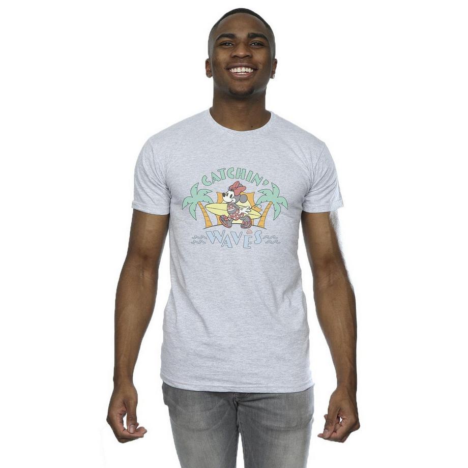 Disney Catchin Waves T-Shirt Stampata  