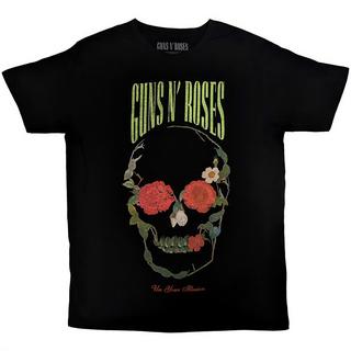 Guns N Roses Rose Skull Grafikdruck T-Shirt  