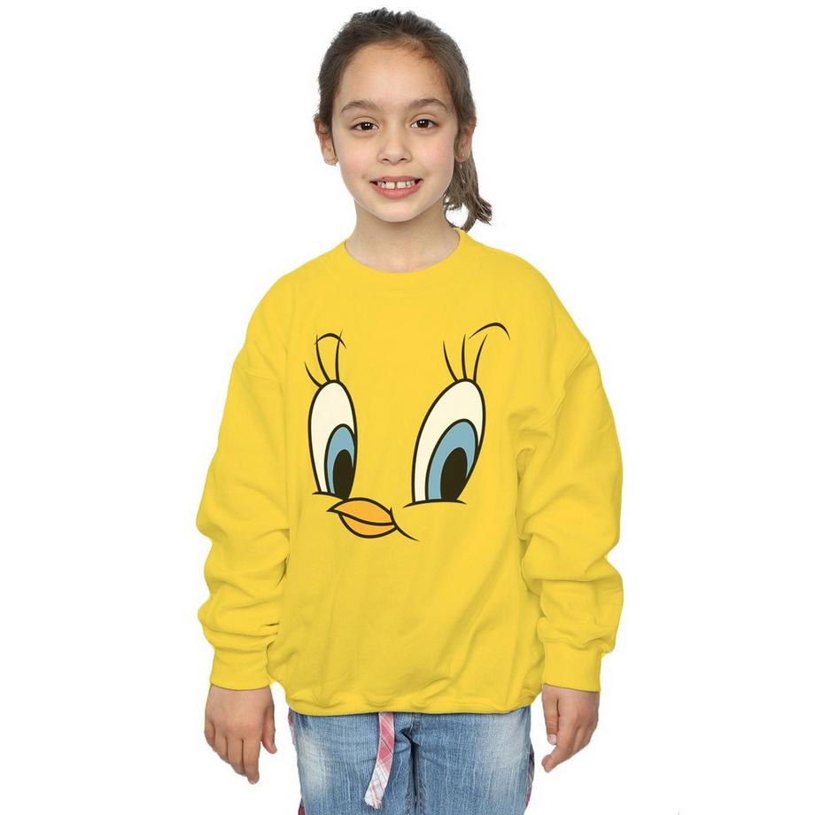 LOONEY TUNES  Tweety Pie Face Sweatshirt 