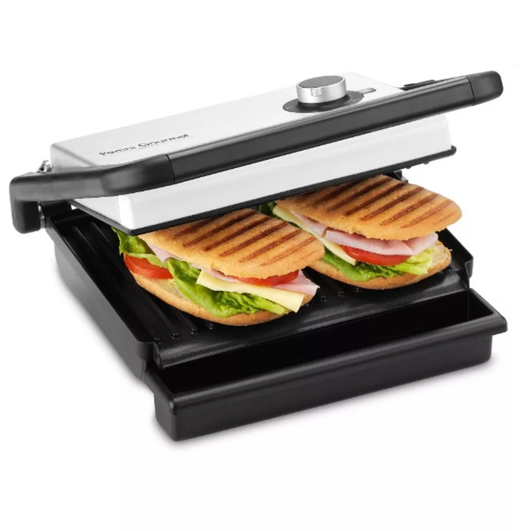 "Trisa Electronics - ""Trisa """"Panini Gourmet"""" - Doppelplatten-Grill"""