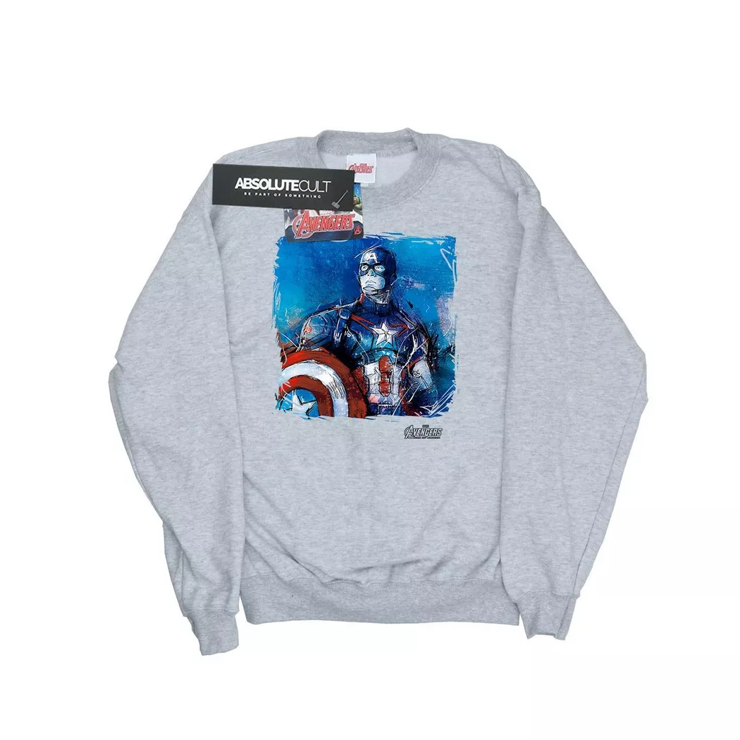 MARVEL - Sweatshirt, 152-158, Grau