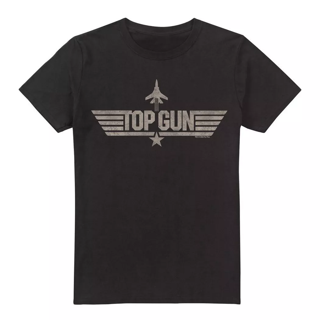 Top Gun - TShirt, für Herren, Schwarz, Größe 3XL