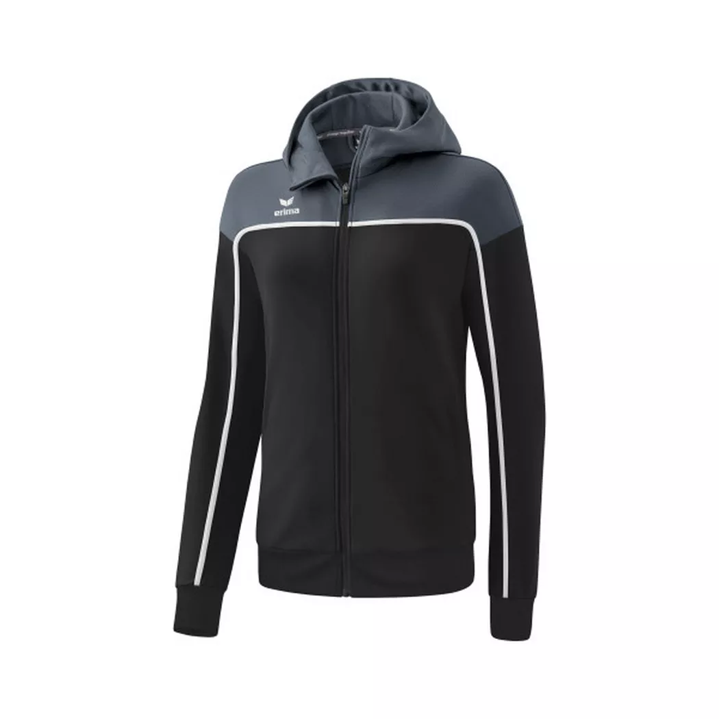Erima - veste de survêtement à capuche damen change, 38