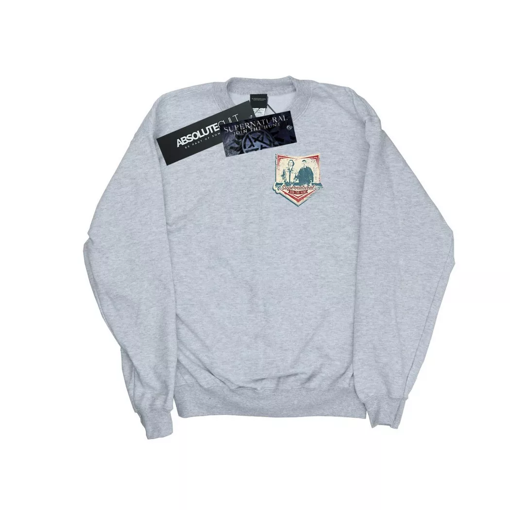 Supernatural - Sweatshirt, für Damen, Grau, Größe S