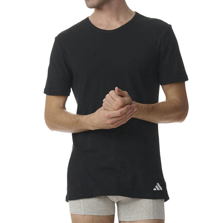 adidas Active Flex Cotton lot de 4 maillot de corps manches courtes  
