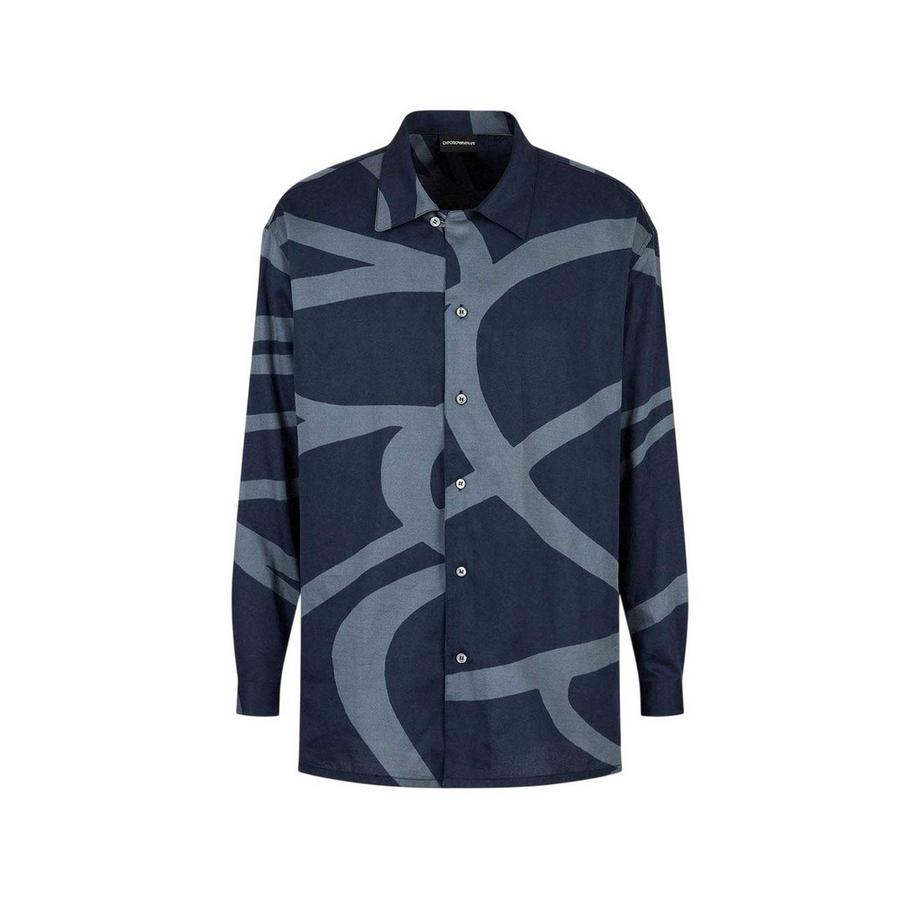 Chemise Manches Longues Motiftyle Abstrait