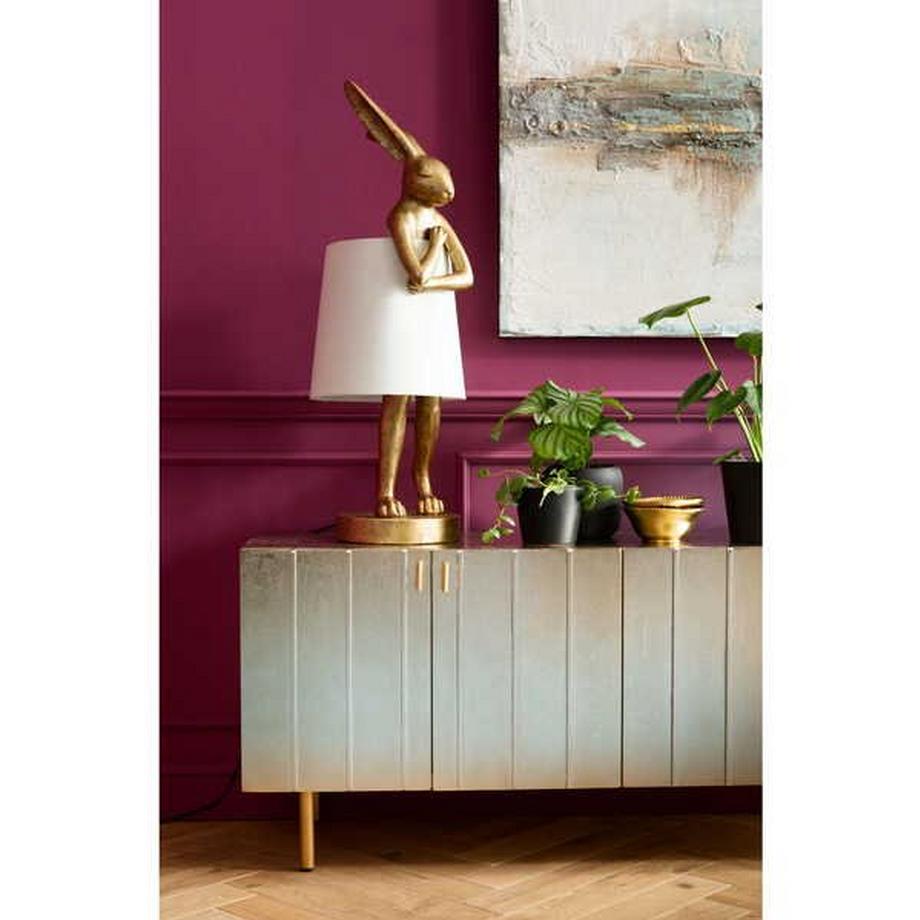 KARE Design Lampe de table Animal Rabbit Gold 88cm  