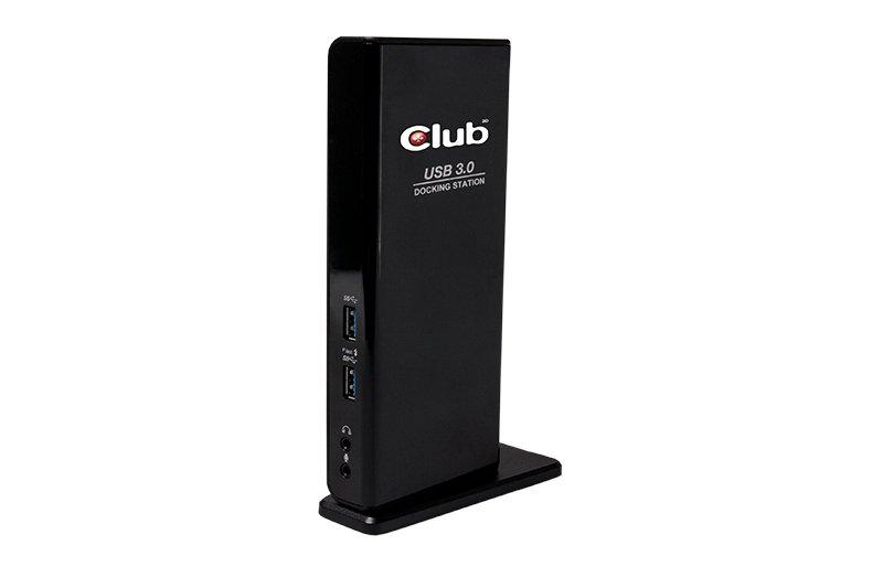 Club3D  USB Gen1 Type A Dual Display Docking Station 