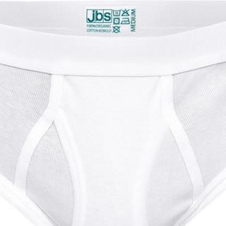 JBS Lot de 4 Slips Midi en Coton Biologique  