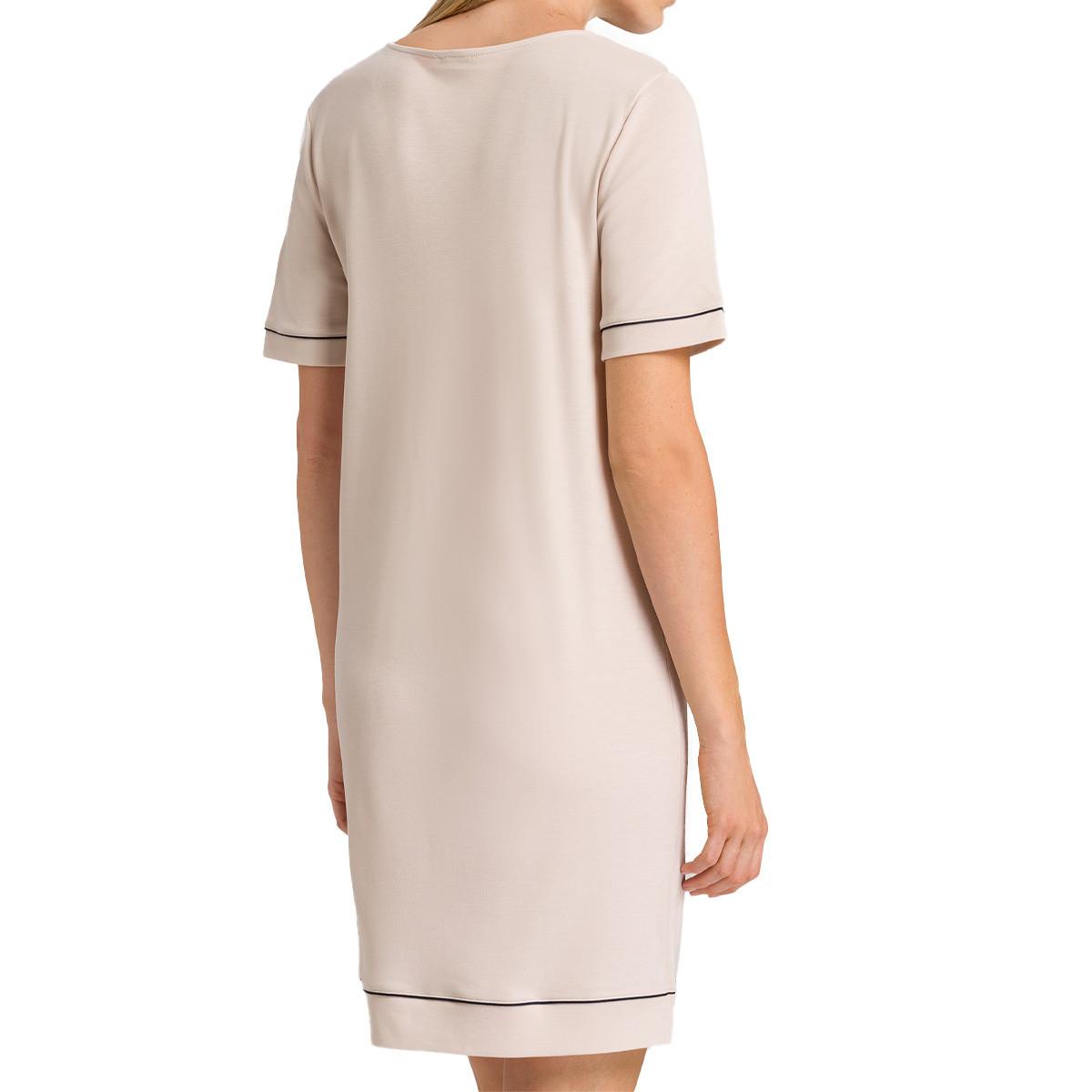 HANRO Natural Comfort Kurzarm Nachthemd  