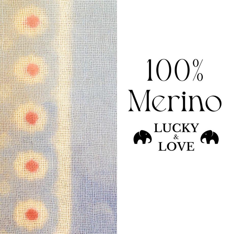 LUCKY & LOVE Eshana Merino Schal  
