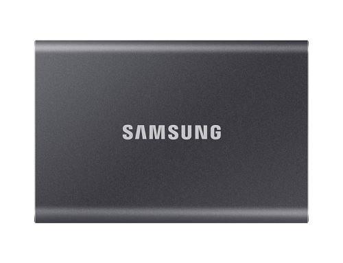 Image of SAMSUNG SAMSUNG MEMORY SSD Portable T7 500GB MU-PC500T/WW USB 3.1 Gen. 2 Titan Grey - 500 GB
