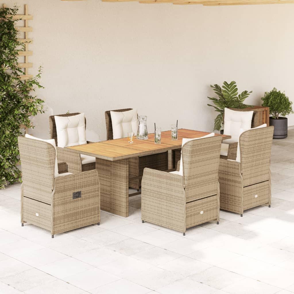 VidaXL Garten essgruppe poly-rattan  