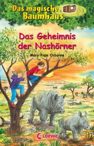 Das magische Baumhaus (Band 61) - Das Geheimnis der Nashörner Pope Osborne, Mary; Loewe Kinderbücher (Hrsg.); Theissen, Petra (Illustrationen); Rahn, Sabine (Übersetzung) Gebundene Ausgabe 