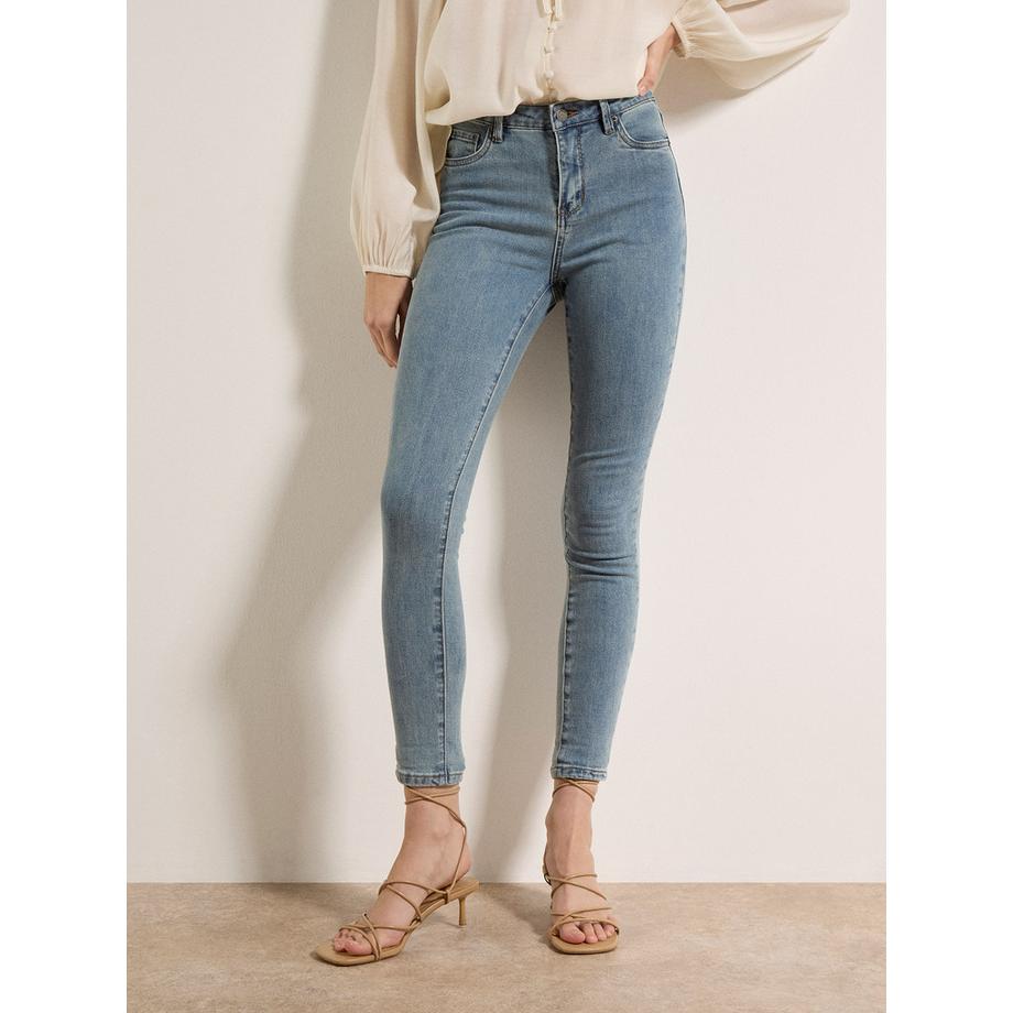 APRICOT Sienna Slub Cotton Skinny-Fit Jeans  