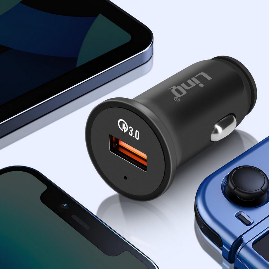 Avizar  Caricatore auto USB rapido 3A LinQ 