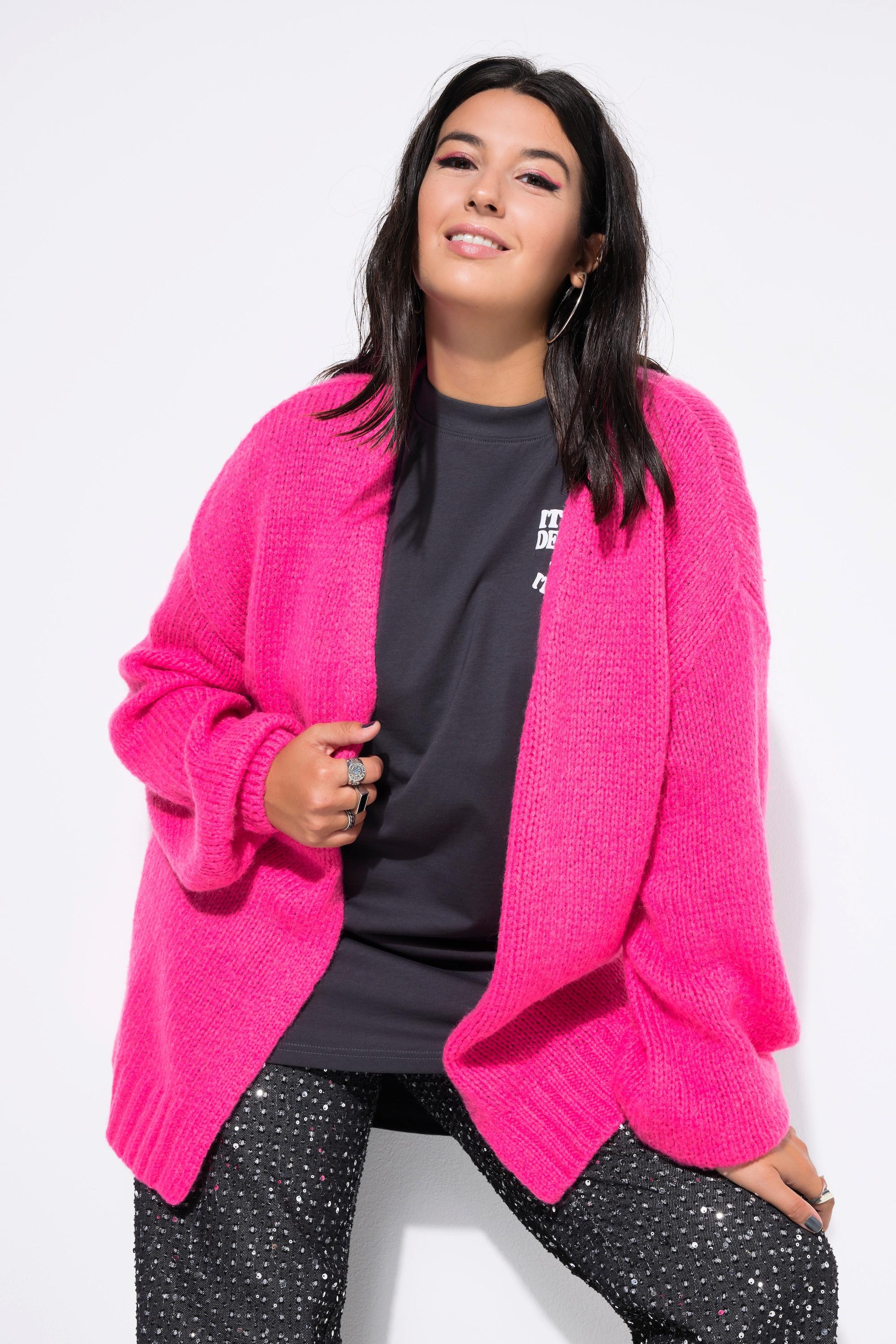 Studio Untold Cardigan Oversize Maille Ouverte  