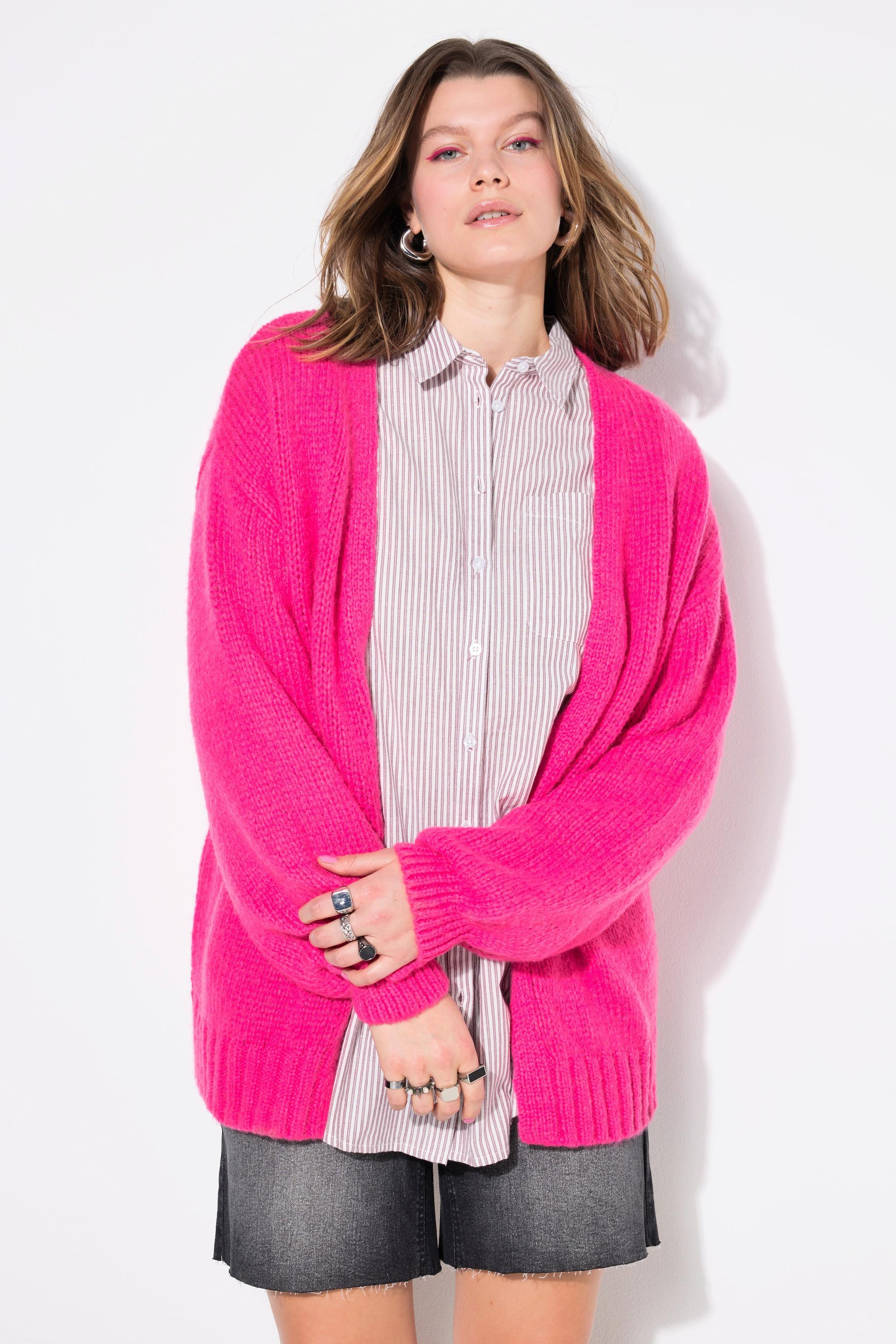 Studio Untold Cardigan Oversize Maille Ouverte  