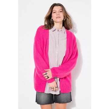Cardigan oversize, maille confortable, coupe ouverte