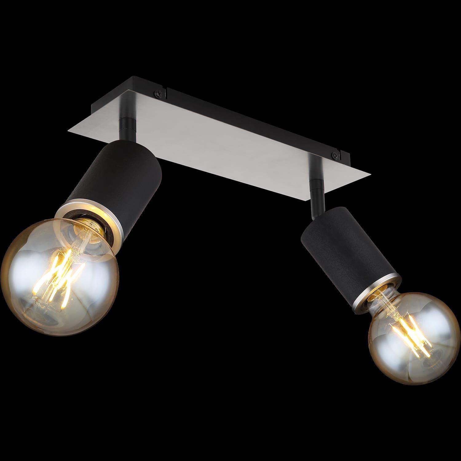 mutoni Strahler Joseba Metall  matt 2xE27  