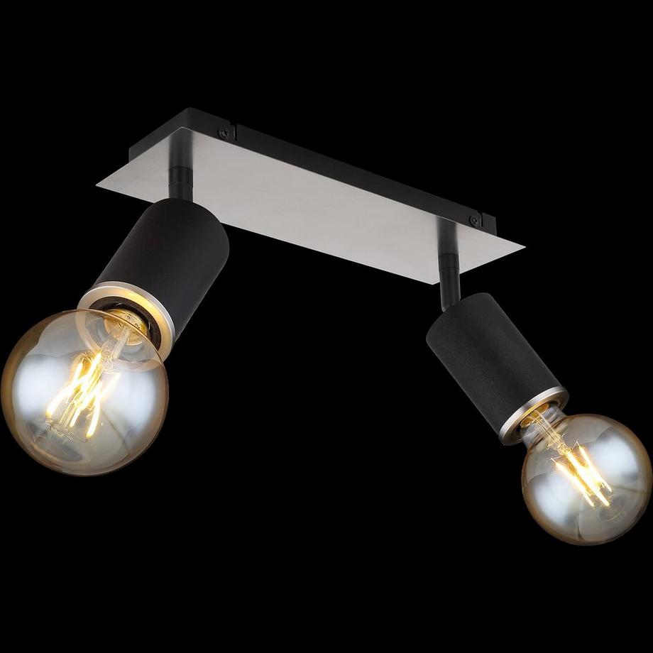 mutoni Strahler Joseba Metall  matt 2xE27  