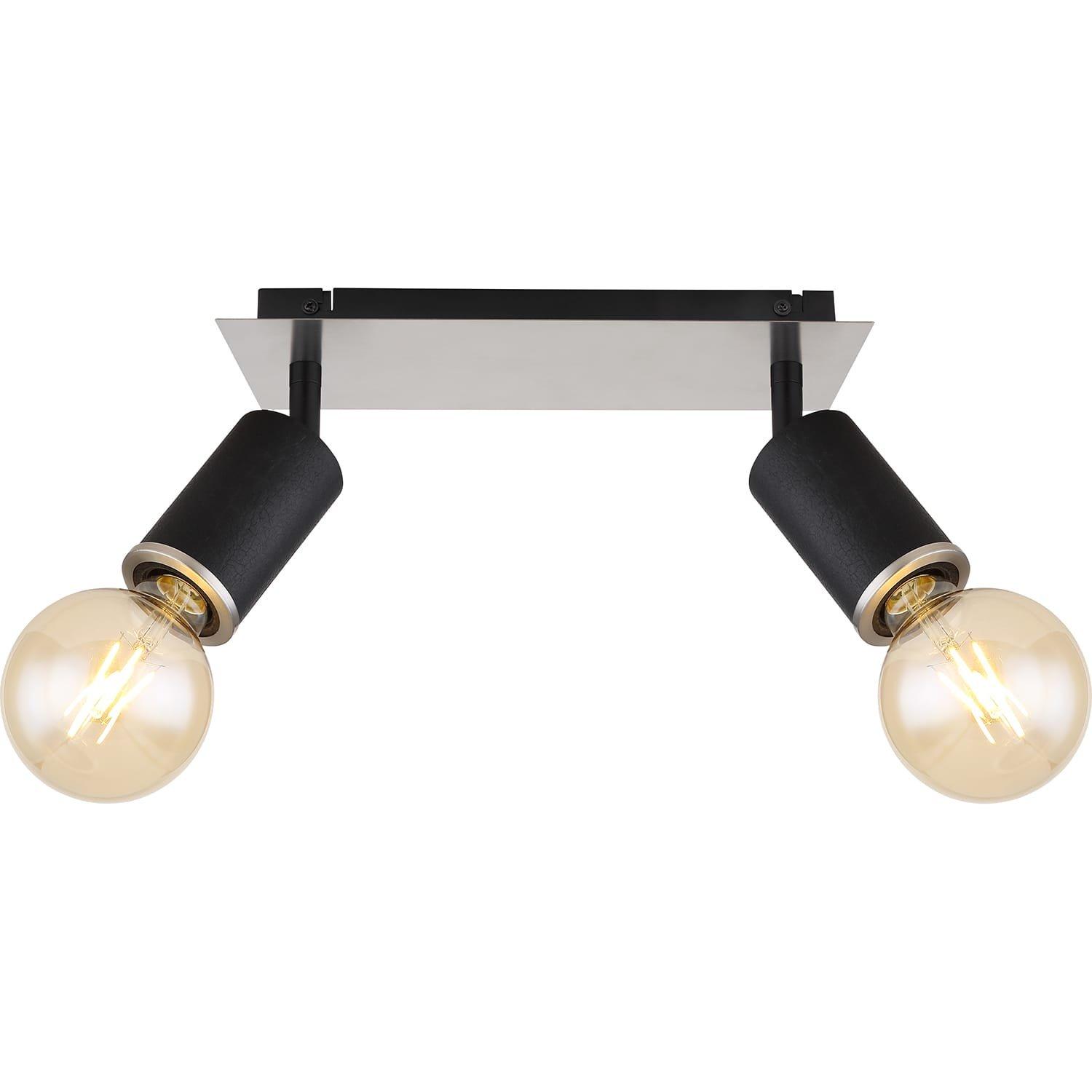 mutoni Strahler Joseba Metall  matt 2xE27  