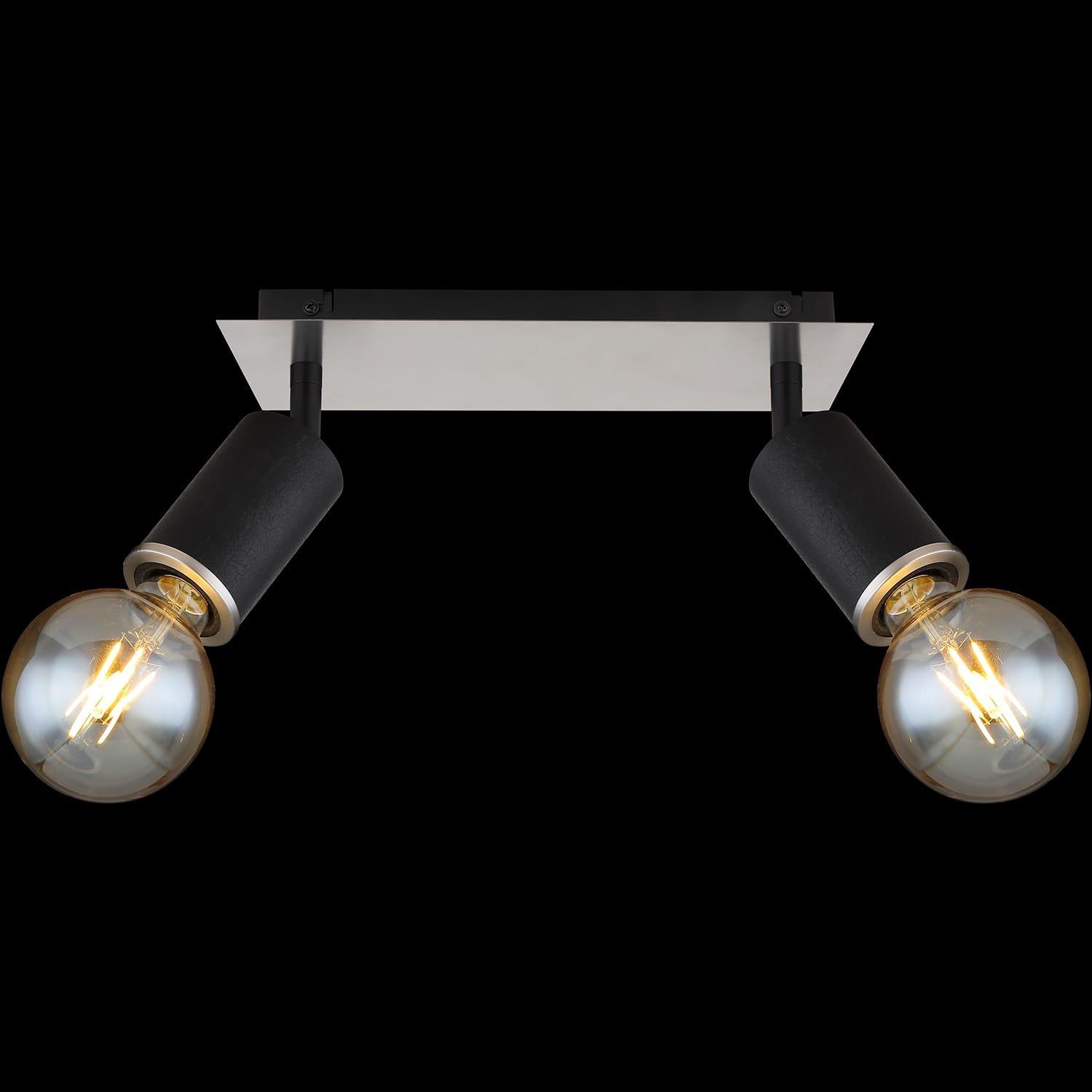 mutoni Strahler Joseba Metall  matt 2xE27  