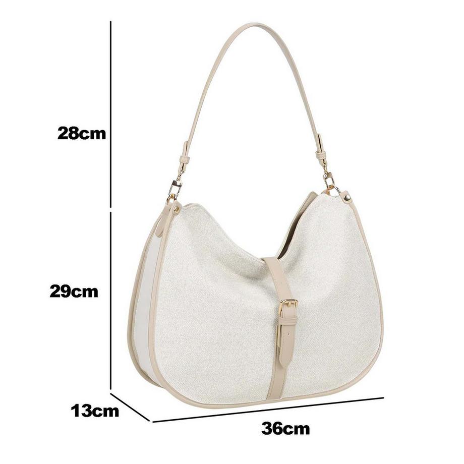 Gallantry Hobo Tasche mit Veloursoptik  