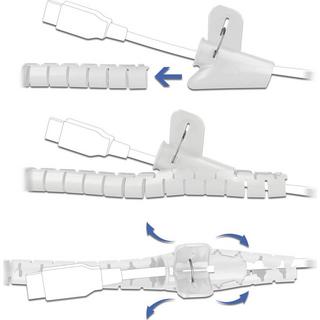 DeLock  Spiroschlauch mit Einziehwerkzeug 