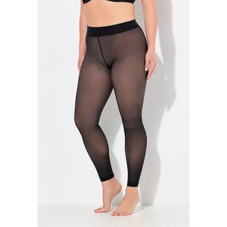 Ulla Popken  Strumpf-Leggings, transparente Optik, innen hautfarben 