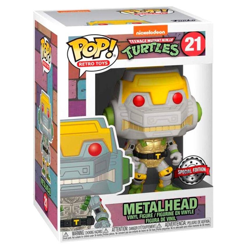 Funko  Figura POP Teenage Mutant Ninja Turtles Metalhead Esclusivo 