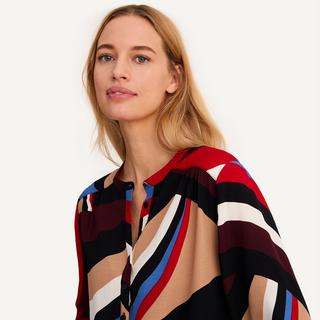 La Redoute Collections Camicetta scollo Henley con motivo grafico  