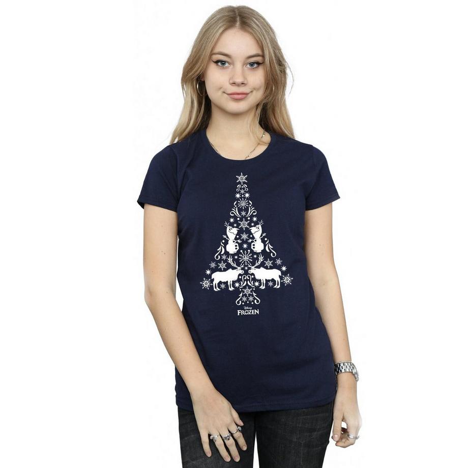 Disney Frozen T-shirt Albero di Natale  