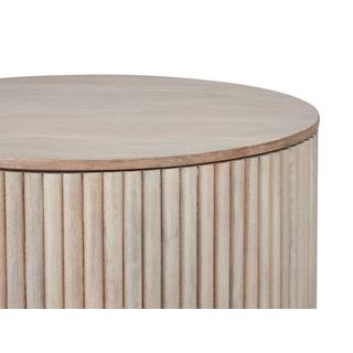 Beliani Couchtisch aus Mangoholz Klassisch KIRKWOOD  