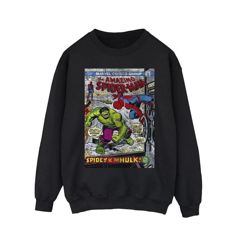 MARVEL Comics Group Amazing Spider-Man vs The Hulk Felpa  