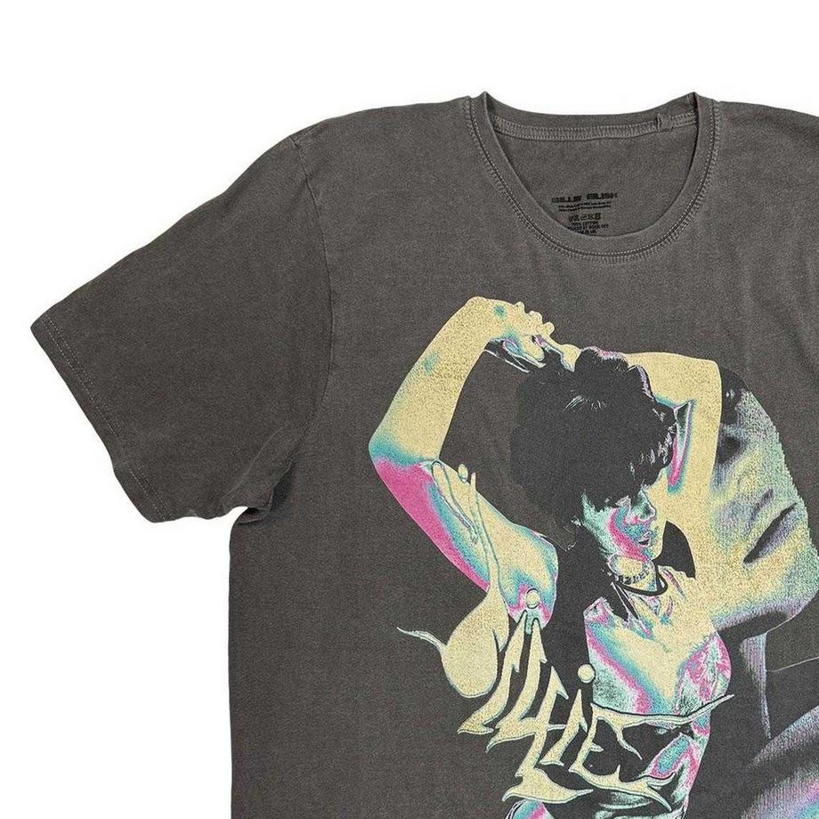 Billie Eilish Hit Me Hard And Soft Negative T-Shirt Steinwaschen  