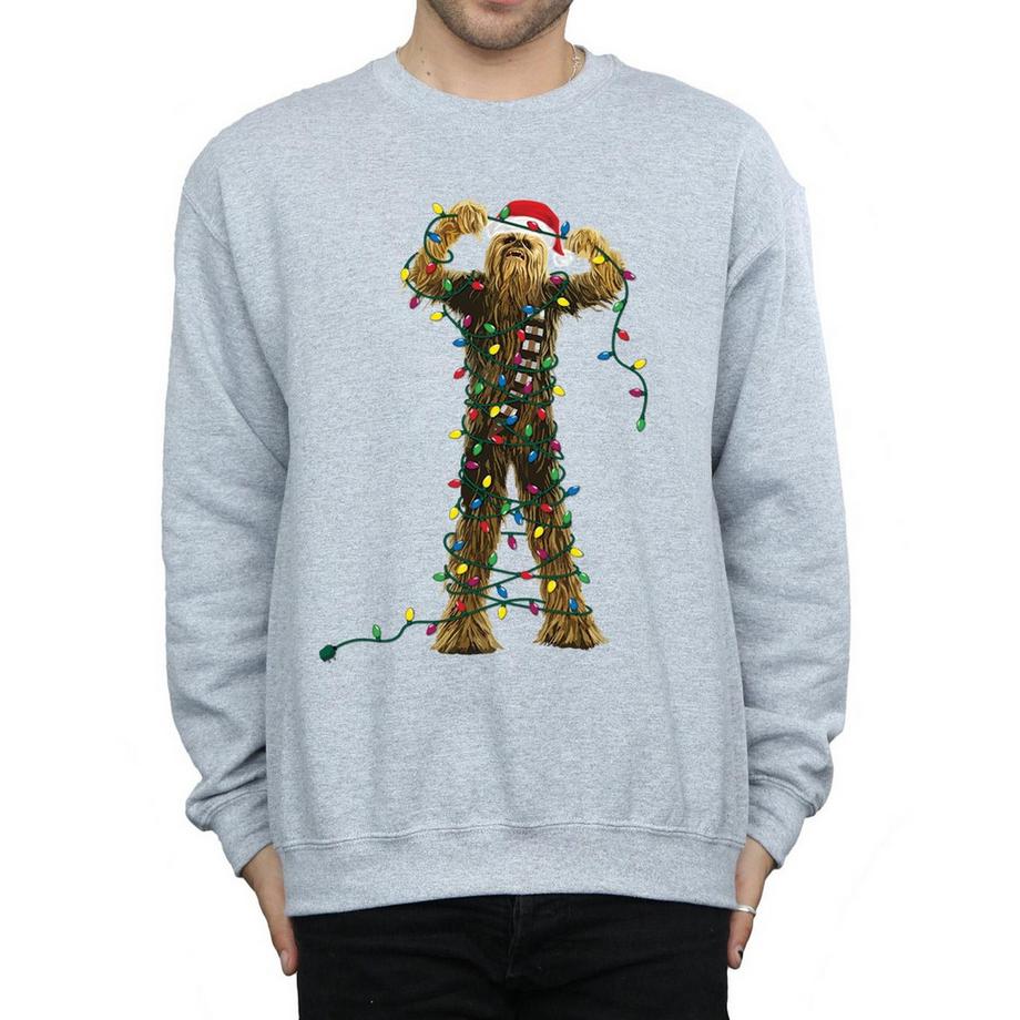 STAR WARS Star Wars Chewbacca Christmas Lights Sweatshirt  