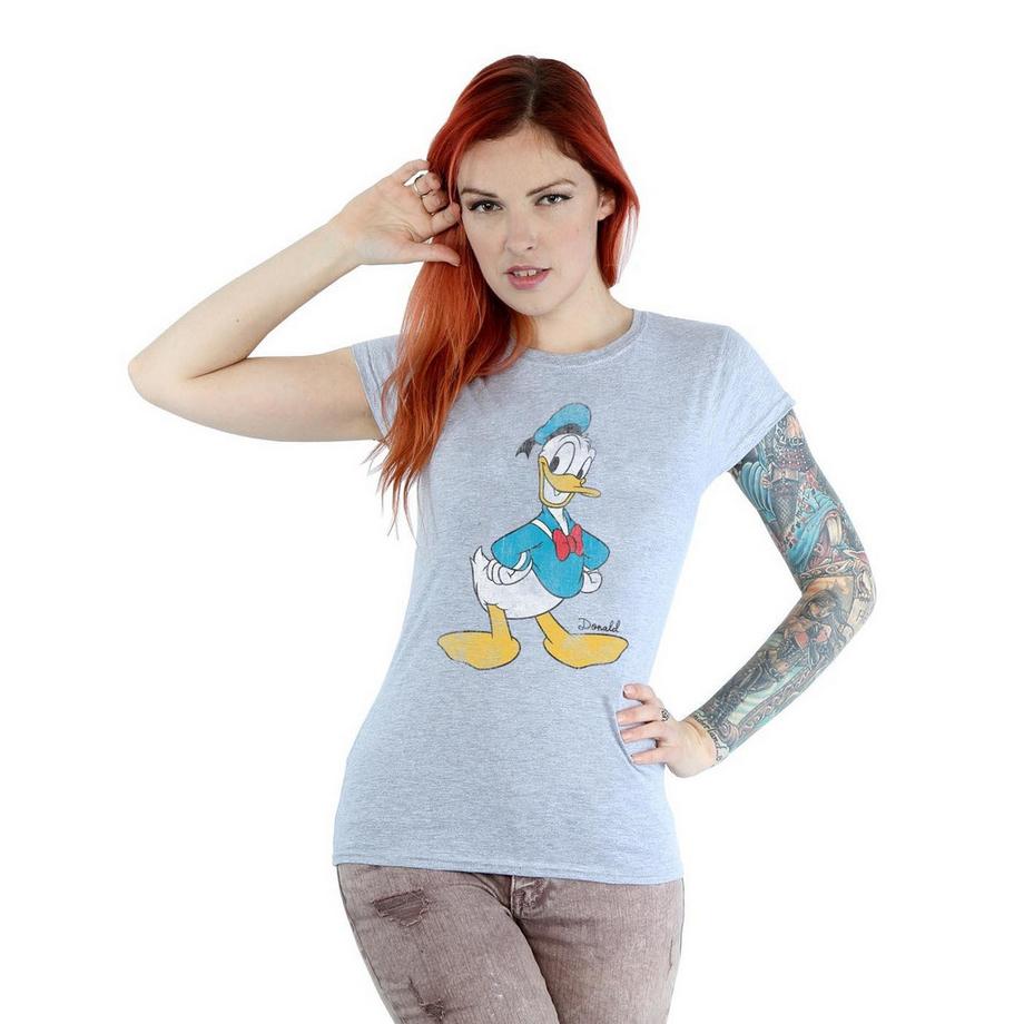 Disney Donald Duck T-Shirt Maniche Corte  