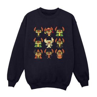Disney Stitch Halloween Imprimé Graphique Sweatshirt  