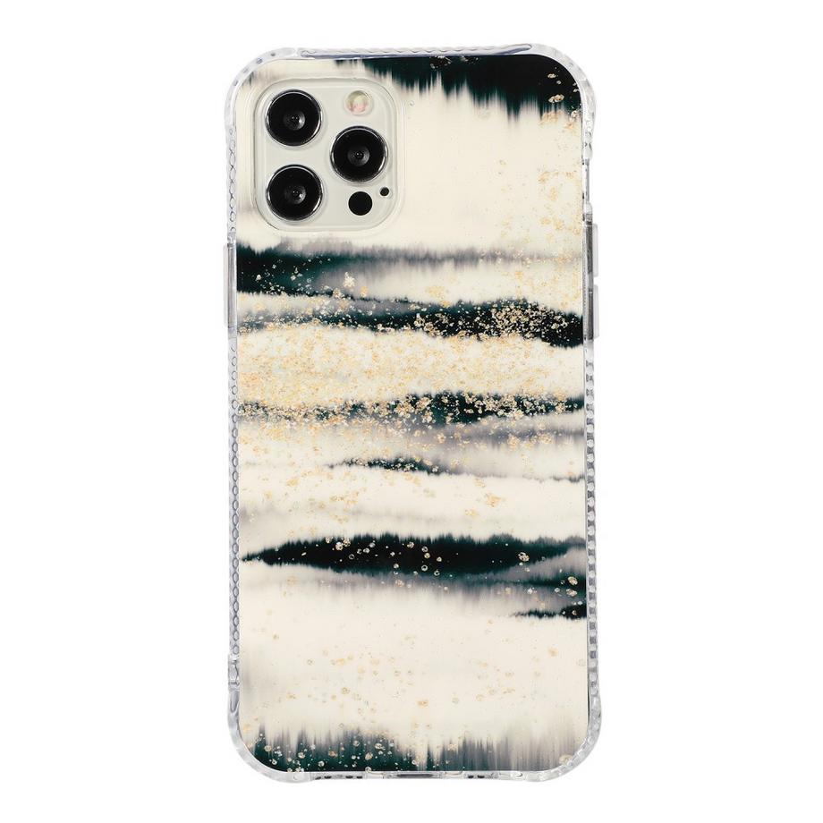 Cover-Discount  iPhone 13 Pro Max - Custodia in gomma siliconica Marble 