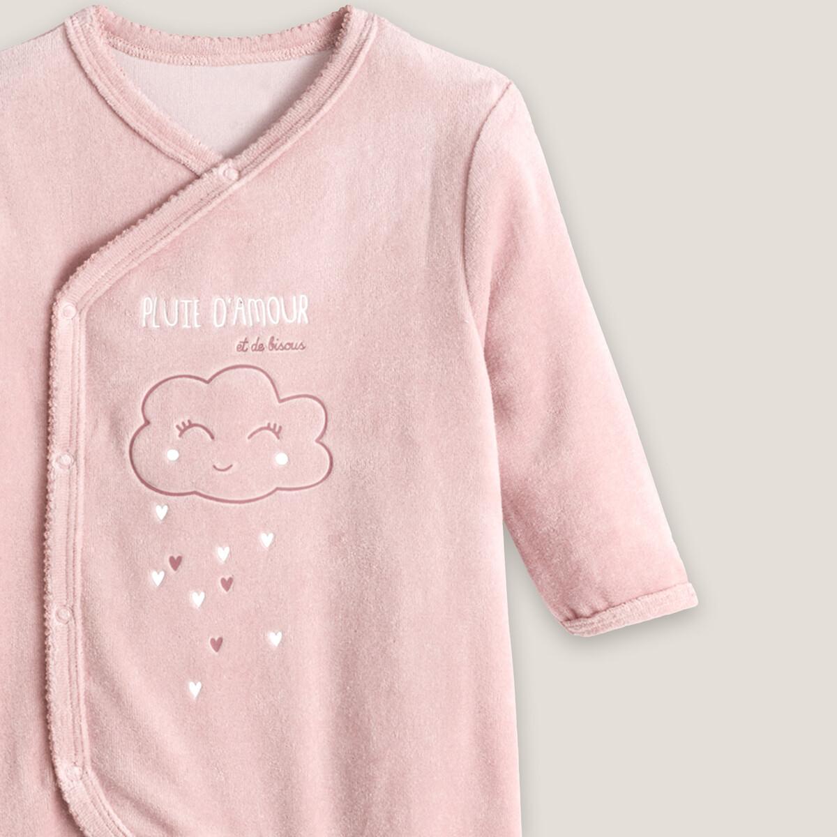 La Redoute Collections  Pyjama 1 pièce en velours coton bio préma-2 ans 