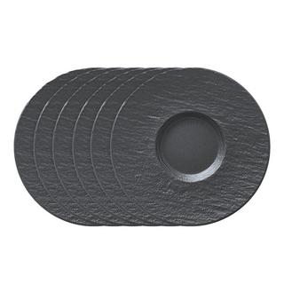 Villeroy & Boch Kaffeeuntertasse 6 Stk Manufacture Rock  