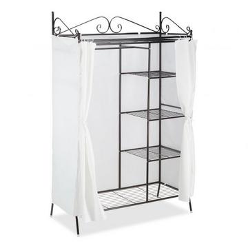 Kleiderbügel COUNTRY aus Metall mit Stoffbezug