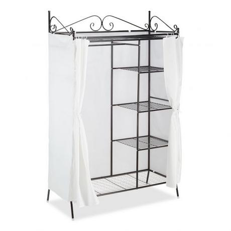 B2X Kleiderbügel COUNTRY aus Metall mit Stoffbezug  