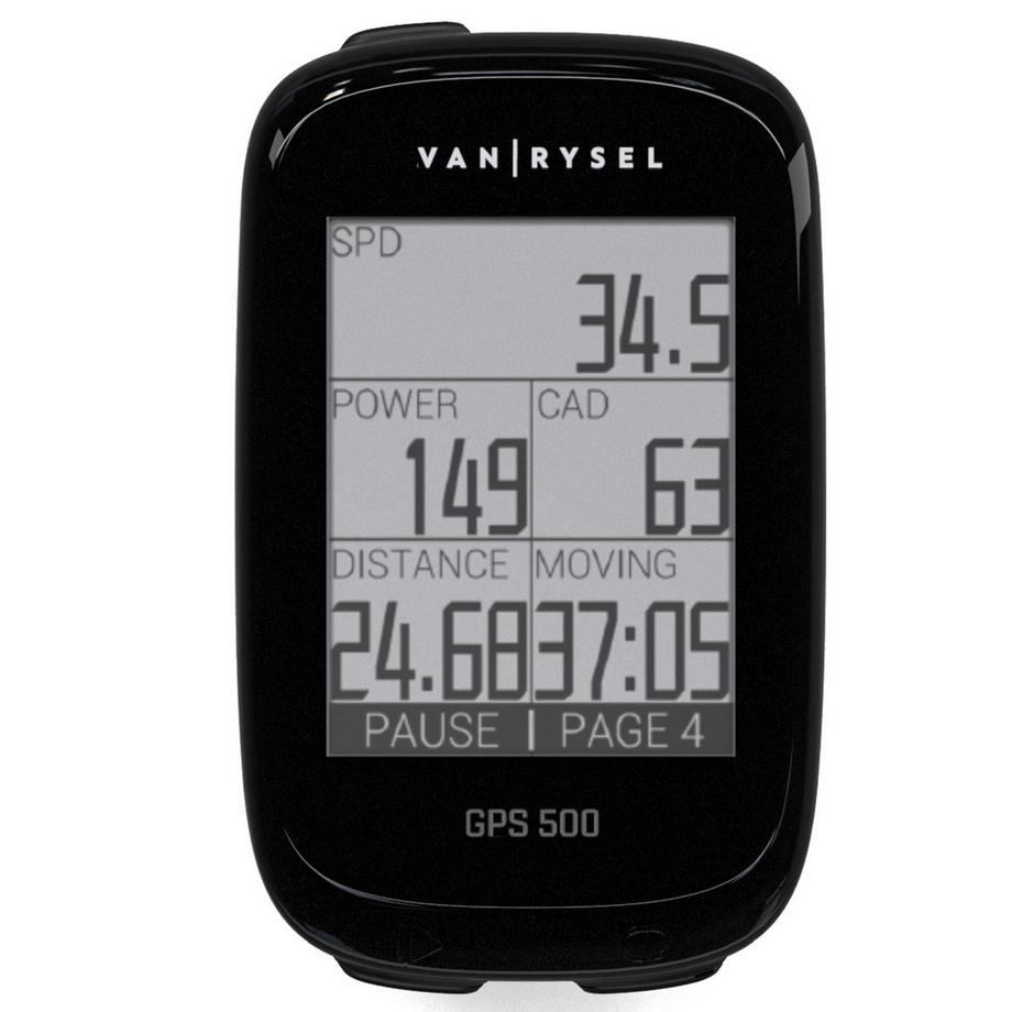VAN RYSEL  Ciclocomputer con GPS Misurazione dati 