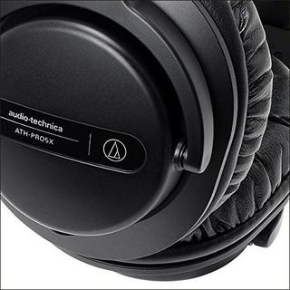 Audio Technica  Audio-Technica ATH-PRO5X Kopfhörer Kabelgebunden Kopfband Musik Schwarz 