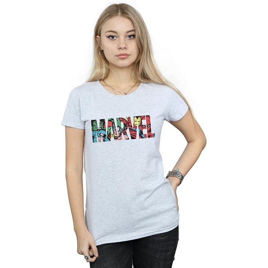 MARVEL Infill Logo T-Shirt  