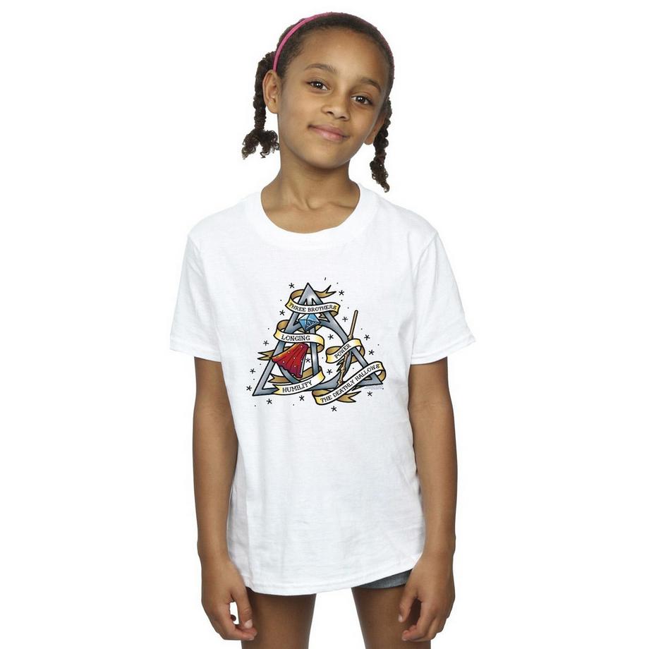 Harry Potter  Tshirt THE DEATHLY HALLOWS 