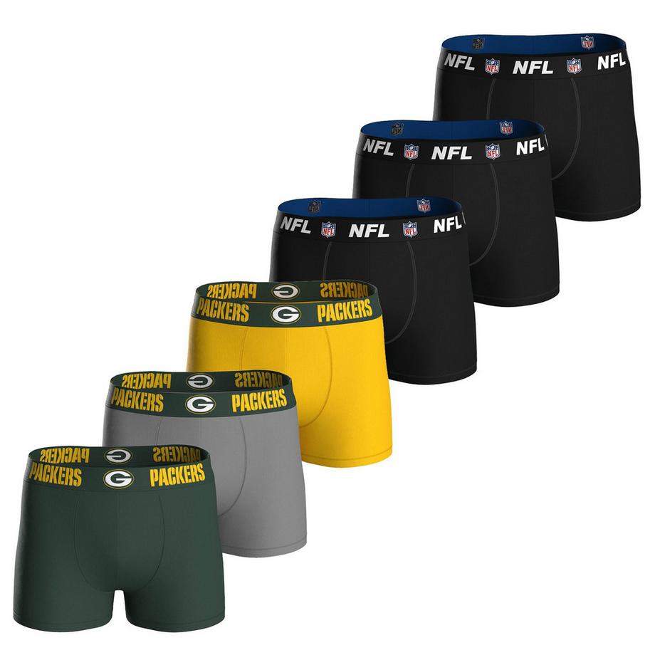 Boxershort  6er Pack Stretch-NFL 6pk Boxers