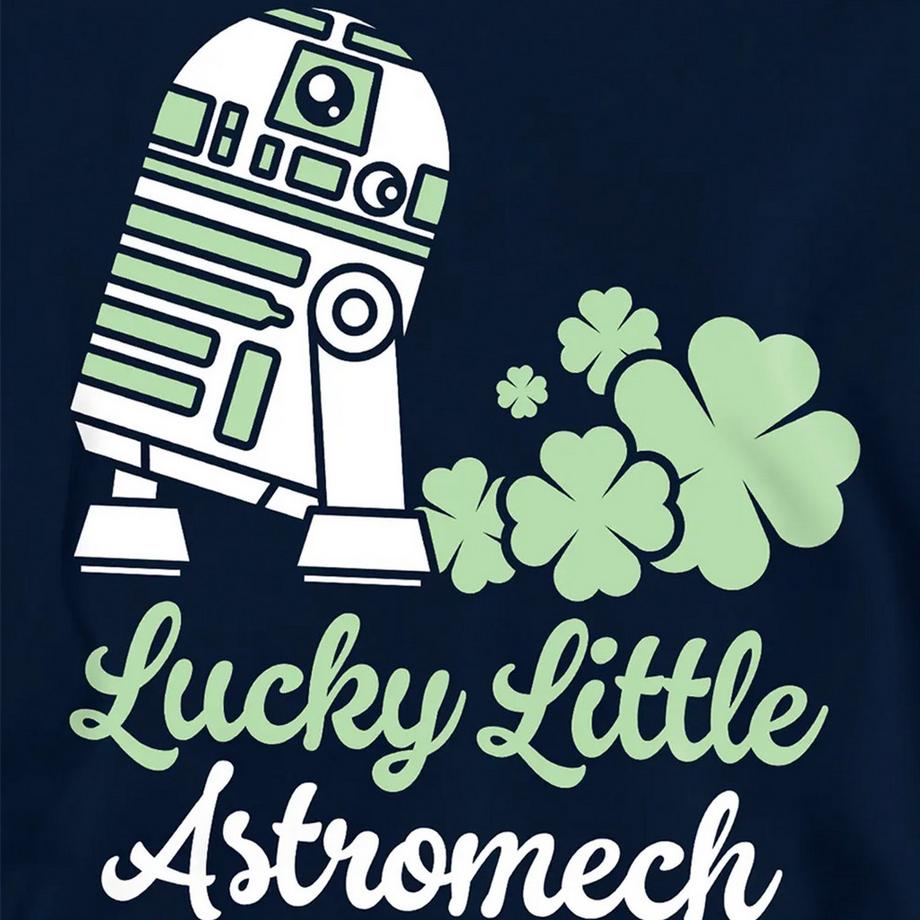 STAR WARS  Lucky Astromech Felpa Con Cappuccio Giorno Di San Patrizio 
